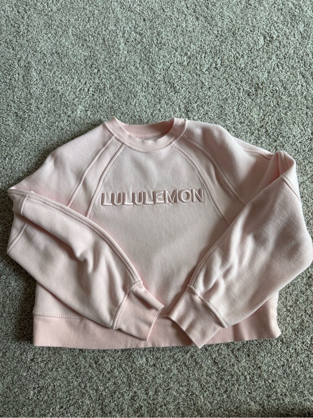 lululemon athletica scuba oversized  Pink pullover xs/s